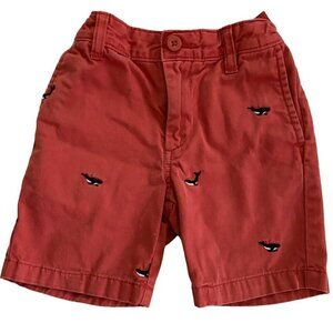 class club red killer whale youth boy shorts size 5